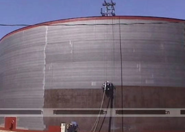 罐體除銹設(shè)備施工圖