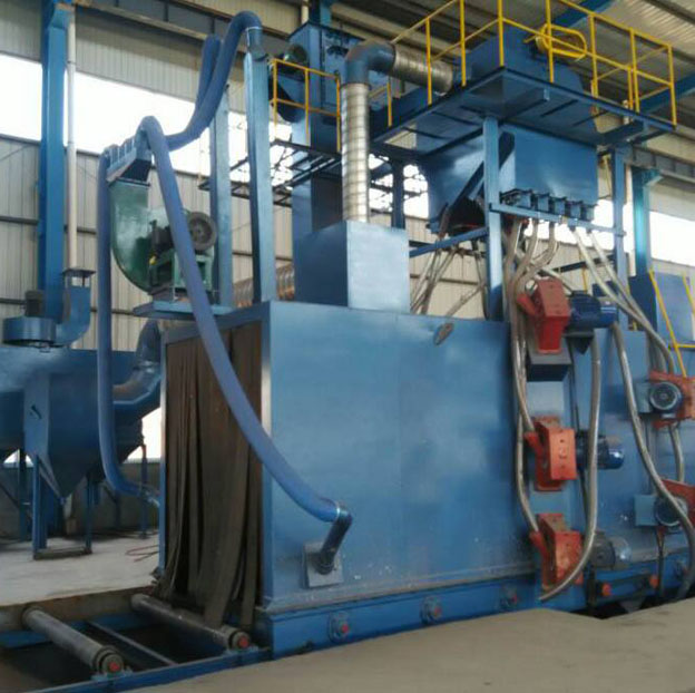 拋丸機使用過程中橡膠皮子飛砂 拋丸機使用過程中橡膠皮子飛砂