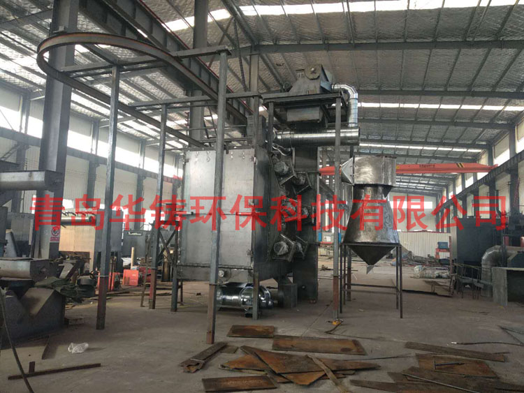 剎車盤拋丸機制作現場圖 剎車盤拋丸機制作現場圖