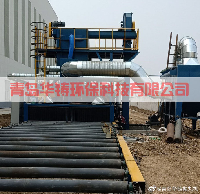 通過式拋丸機結構圖 通過式拋丸機結構圖