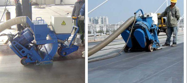 移動式鋼板拋丸除銹機
