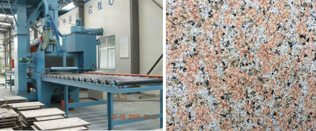 花崗巖噴砂拋丸機(jī) 花崗巖噴砂拋丸機(jī)